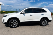 Kia Sorento II XM 2009–2014 Grå OEM takrails (aluminium, limmontering) foto 1