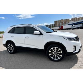 Grå OEM takrails (aluminium, limmontering) Kia Sorento II XM 2009–2014 foto 3