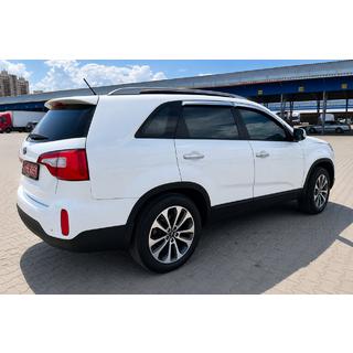 Grå OEM takrails (aluminium, limmontering) Kia Sorento II XM 2009–2014 foto 2