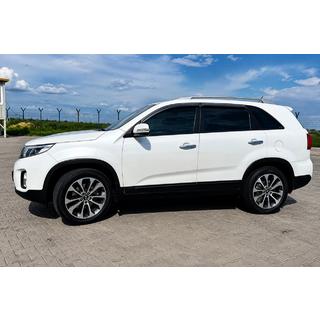Grå OEM takrails (aluminium, limmontering) Kia Sorento II XM 2009–2014 foto 1