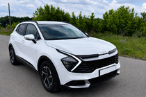 Kia Sportage 2021– Integrerade takräcken, svarta OEM (ABS-plast, montering med lim) foto 1