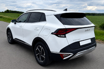 Kia Sportage 2021– Integrerade takräcken, svarta OEM (ABS-plast, montering med lim) foto 2