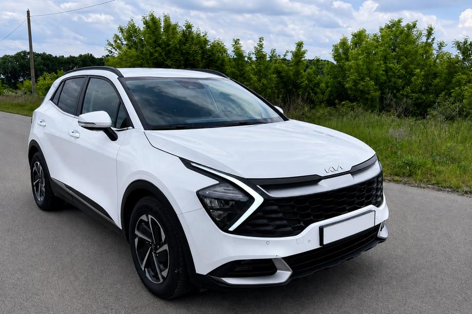 Kia Sportage 2021– Integrerade takräcken, svarta OEM (ABS-plast, montering med lim) Image