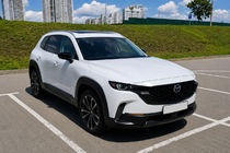 Mazda CX-50 2022– Grå OEM takrails (aluminium, limmontering) foto 2