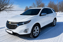 Chevrolet Equinox 2018–2025 Grå OEM takrails (aluminium, limmontering) foto 2