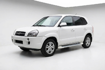 Hyundai Tucson JM 2004– Sidosteg Allmond White (2 st, aluminium) foto 1