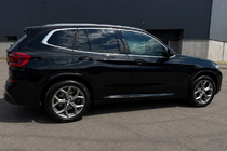 BMW X3 G01 2018– Integrerade takrails i krom OEM (aluminium, montering med lim) foto 2