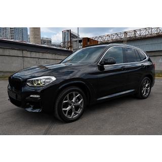 Integrerade takrails i krom OEM (aluminium, montering med lim) BMW X3 G01 2018– foto 1