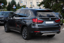 BMW X5 F15 2013–2018 Integrerade takrails krom OEM (aluminium) foto 2