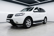 Hyundai Santa Fe 2 2006–2012 Sidosteg Allmond White (2 st, aluminium) foto 1