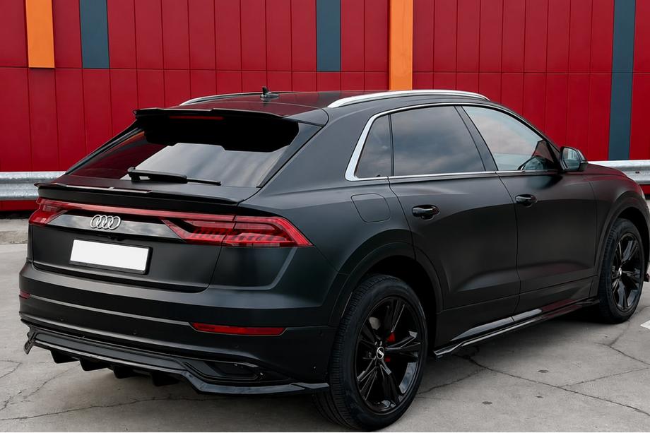 Audi Q8 2018– Integrerade takräcken grå OEM (aluminium, montering med lim) Image