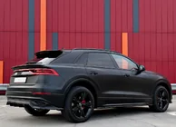 Audi Q8 2018– Integrerade takrails, svarta OEM (aluminium, montering med lim) foto 1
