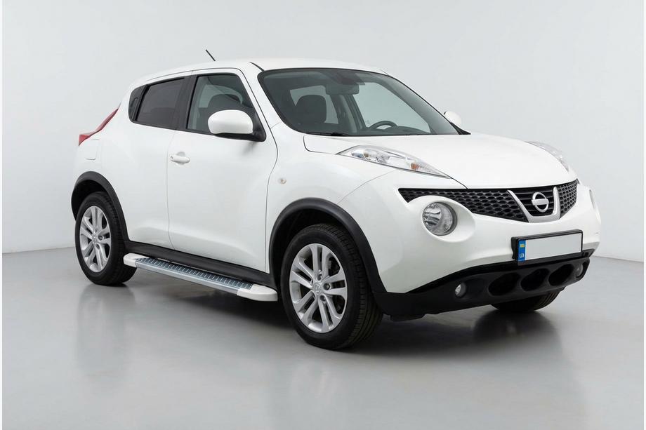 Nissan Juke 2010–2019 Sidosteg Allmond White (2 st, aluminium) Image