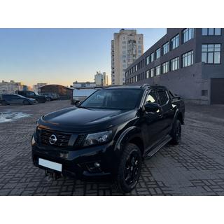 Svarta OEM takrails (ABS-plast, montering med lim) Nissan Navara/NP300 2016– foto 2