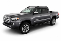 Toyota Tacoma 2015–2023 Svarta OEM takrails (aluminium) foto 3