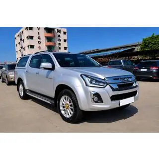 OEM takrails svarta (ABS-plast, montering med lim) Isuzu D-Max 2011–2019