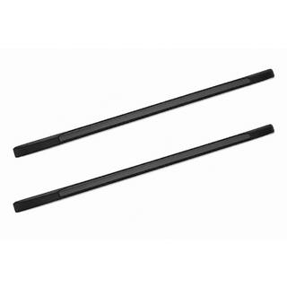 OEM takrails svarta (ABS-plast, montering med lim) Toyota Hilux 2015–