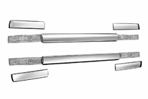 Isuzu D-Max 2019– Grå OEM takrails (aluminium) foto 1