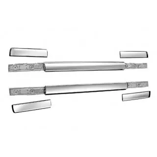 Grå OEM takrails (2020-2024, aluminium)