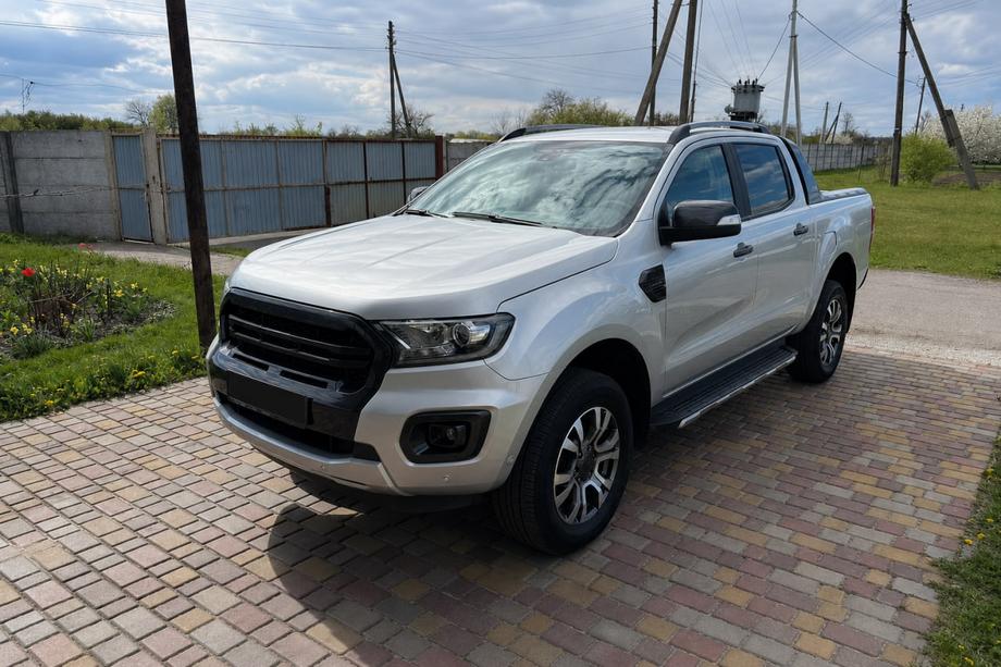 Ford Ranger 2011–2022 OEM takrails grå (ABS-plast, limmontering) Image