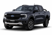 Ford Ranger 2022– OEM takrails svarta (ABS-plast, montering med lim) foto 1