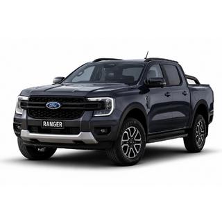 OEM takrails svarta (ABS-plast, montering med lim) Volkswagen Amarok 2022– foto 1