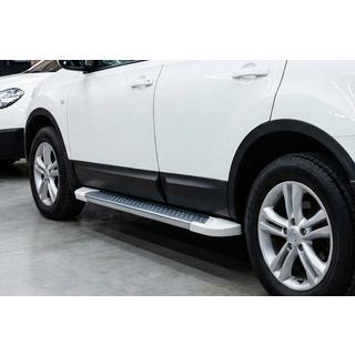 Sidosteg Allmond White (2 st, aluminium) Nissan Qashqai 2014–2021 foto 1