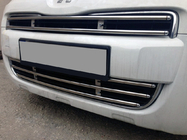 Citroen Berlingo 2008–2018 Grill i ett stycke 2008-2012 (rostfritt stål) fr.o.m. 2012 foto 1