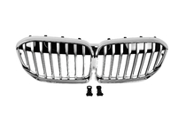 BMW 7-serien G11/G12 2015–2022 Njurgaller 1 Bar (2019-2022, Chrome) foto 3