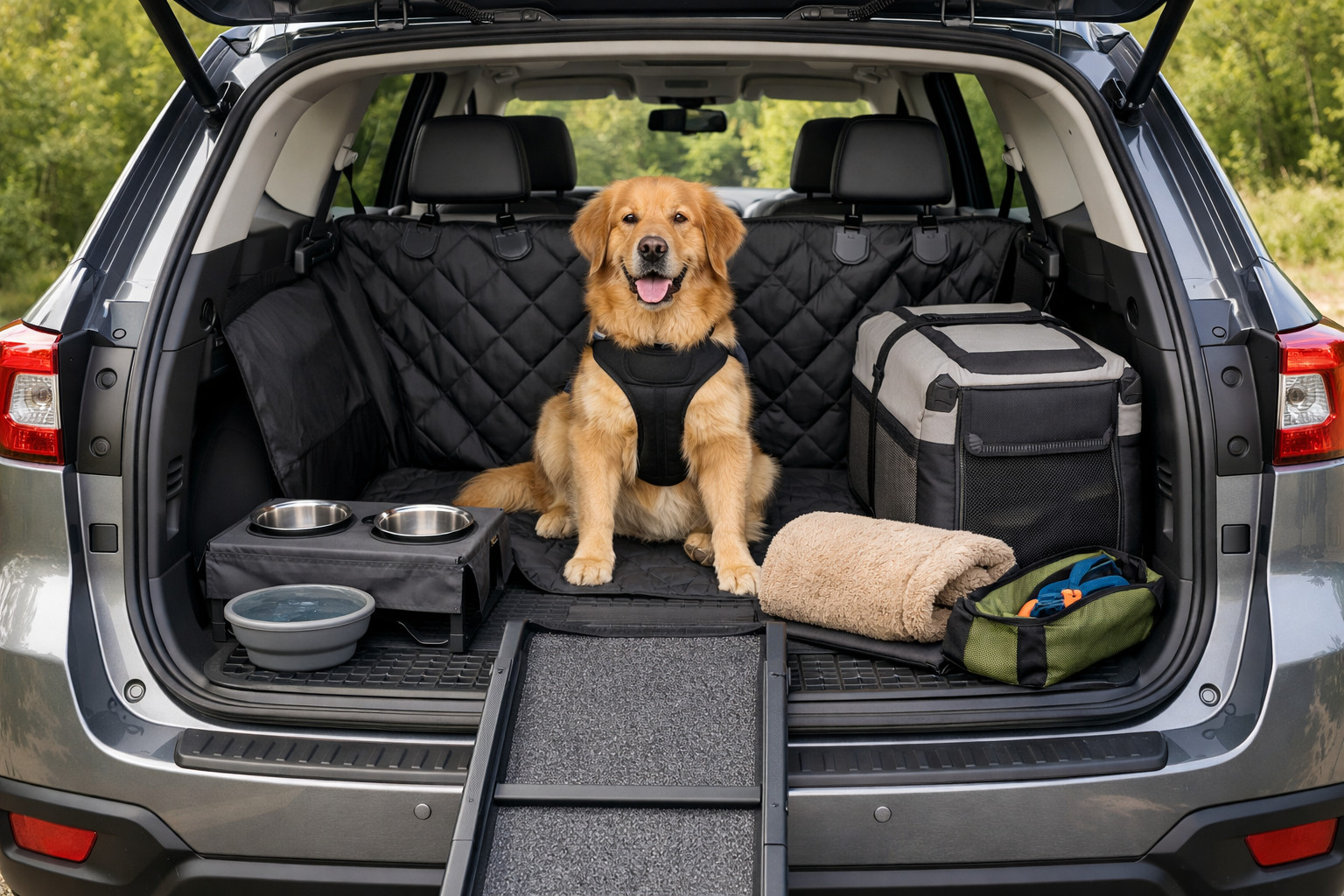 Uppgradera bilen för resor med hund: det som verkligen underlättar