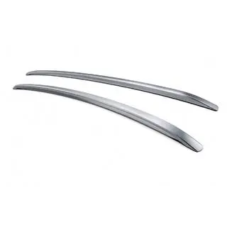 Integrerade takrails i krom OEM (aluminium, montering med lim)