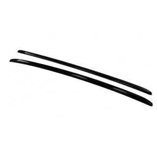 Integrerade takrails, svarta OEM (aluminium, montering med lim)