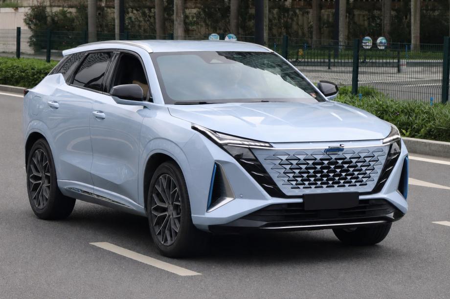 Changan UNI-Z 2022– Integrerade takrails i krom OEM (aluminium, montering med lim) Image