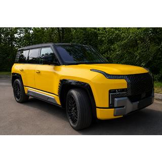 Integrerade takrails svarta OEM (aluminium) BYD Yangwang U8 2023–