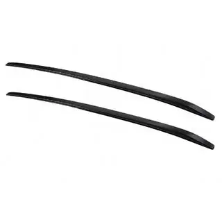 OEM takrails svarta (ABS-plast, montering med lim)