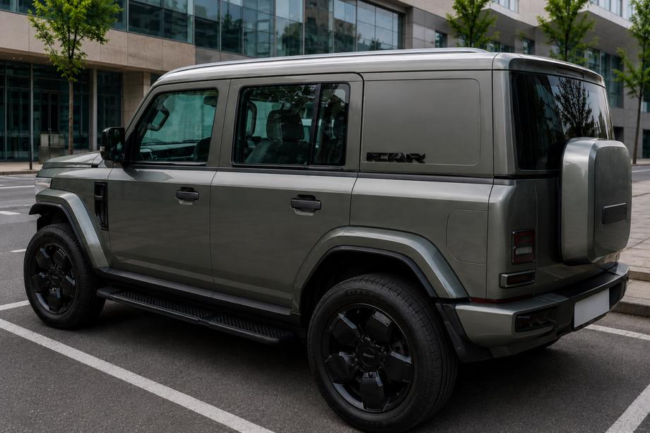 ICar V23 Grå OEM takrails (aluminium) Image