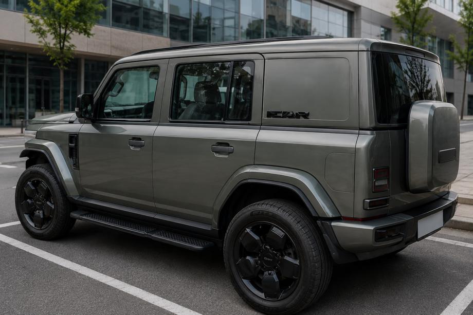 ICar V23 Svarta OEM takrails (aluminium) Image