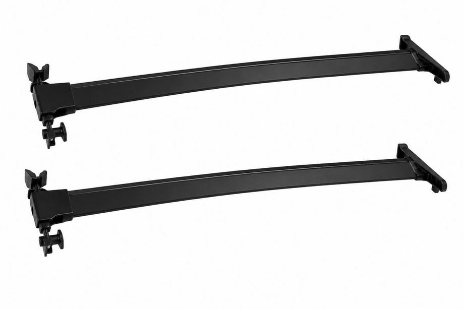 Toyota Land Cruiser 200 2007–2021 Takräcke (lastbågar) svart för OEM takrails (aluminium) Foto 1