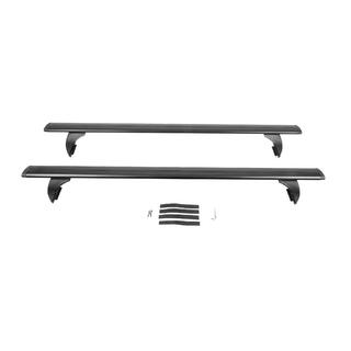 Takräcke (lastbågar) svart OEM (låsbar, aluminium) Jeep Wrangler 2007–2017 foto 2