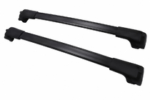 Toyota Land Cruiser Prado 250 2023– Takräcke (lastbågar) svart för OEM takrails (aluminium) foto 1