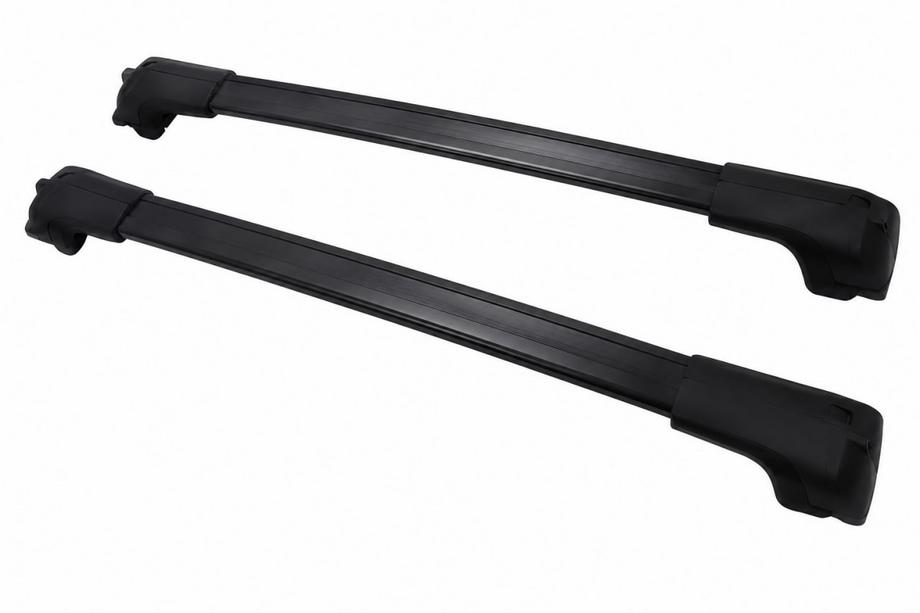 Toyota Land Cruiser Prado 250 2023– Takräcke (lastbågar) svart för OEM takrails (aluminium) Image