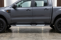 Mazda BT-50 2007–2012 Mevsim Grey sidosteg (2 st, aluminium) foto 1