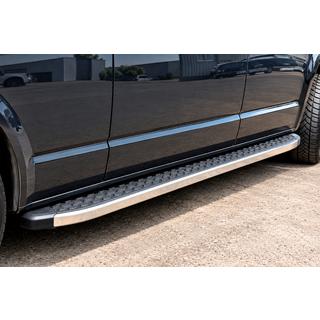 Sidosteg BlackLine (2 st, aluminium) Volkswagen T5 Caravelle 2004–2010 foto 1