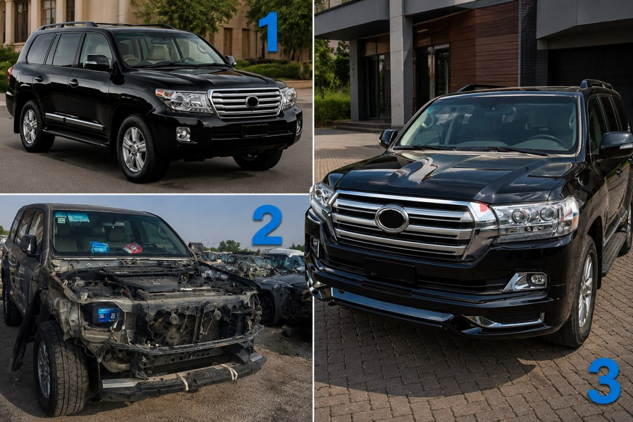 Så monterar du ett LC200-restylingkit rätt: lacka inte delar före provmontering