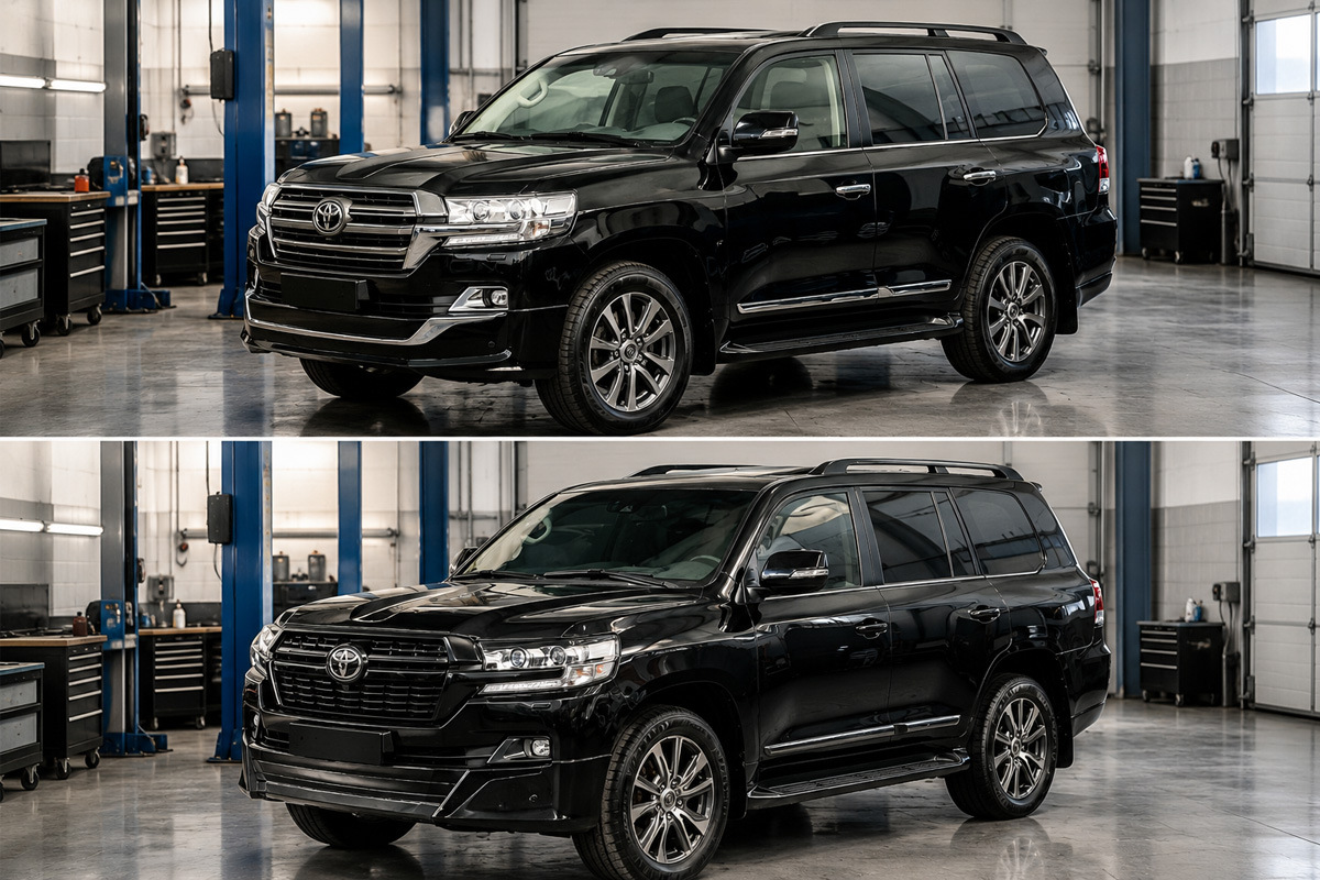 2019 Executive eller 2021 Executive för LC200: vilket kit ser dyrare ut