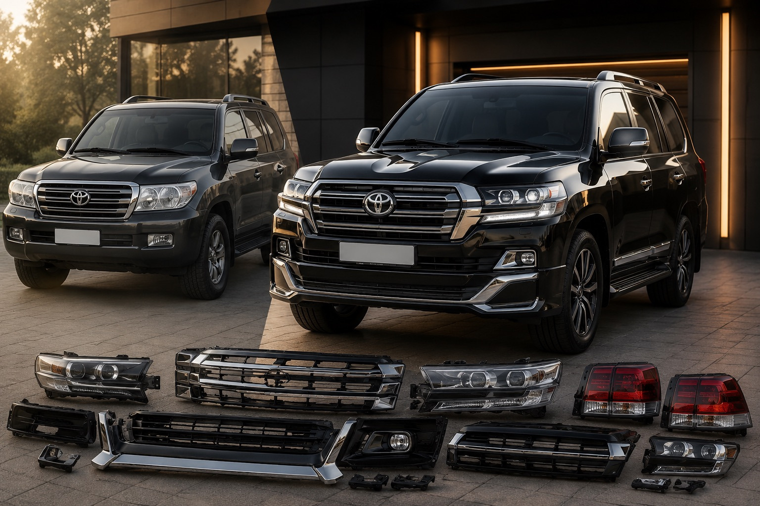 Checklista före köp av Toyota LC200 restylingkit: kontrollera före betalning