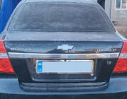 Chevrolet Aveo T250 2005–2011 Bakre list (rostfritt stål) foto 3