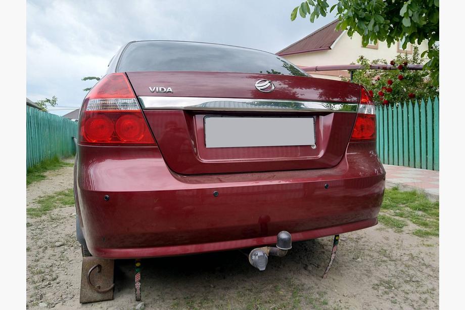 Chevrolet Aveo T250 2005–2011 Bakre list (rostfritt stål) Image