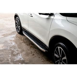 Sidosteg BlackLine (2 st, aluminium) foto 1