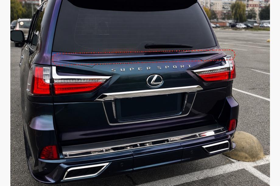 Lexus LX570/450d 2008–2022 Spoiler för ombyggda bilar 2019 (mellan) Image